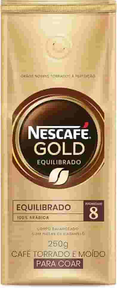 Café Torrado e Moído NESCAFÉ Gold Equilibrado 250g