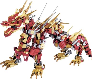 Mechanical Dragon Building Set for Adults,Animal Model CollectibleToy,Creative Construction Kit Building Block,Gift for Teens 14+