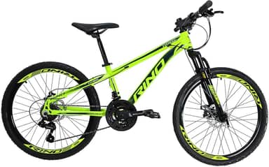 Bicicleta Aro 24 Rino Everest 21v Freio A Disco Câmbios Shimano