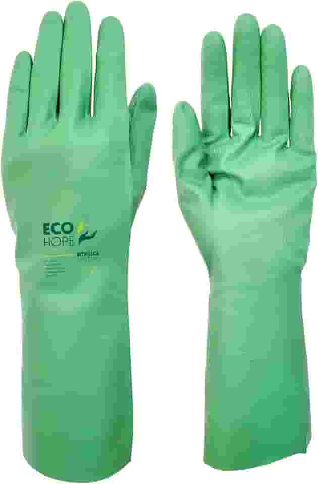 LUVA ECO HOPE NITRÍLICA COM FORRO (PAR)