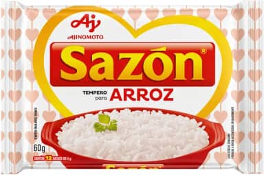 TEMPERO EM PÓ SAZÓN® PARA ARROZ 60G