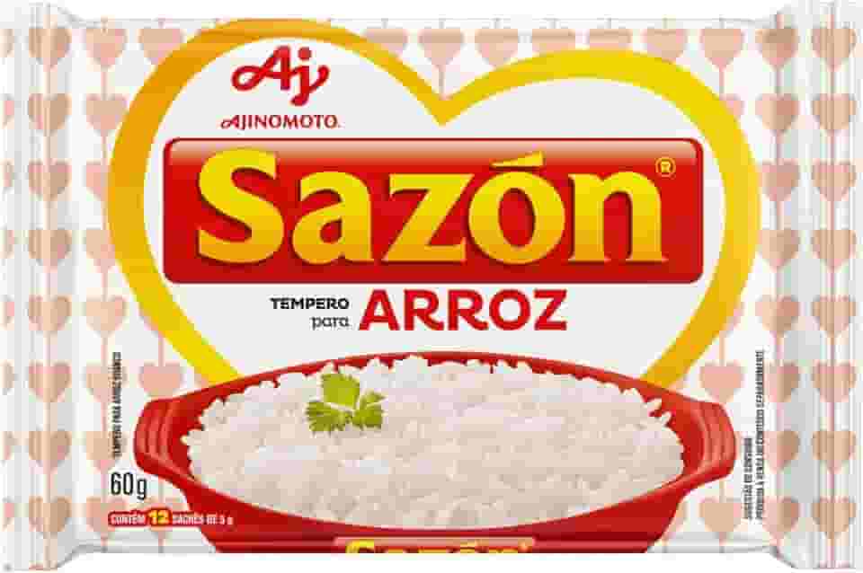 TEMPERO EM PÓ SAZÓN® PARA ARROZ 60G
