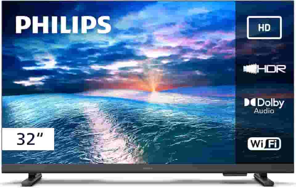 PHILIPS, Smart TV, 32' HD, 32PHG6910/78, HDR10, HDMI, USB, Dolby Audio, Wi-Fi