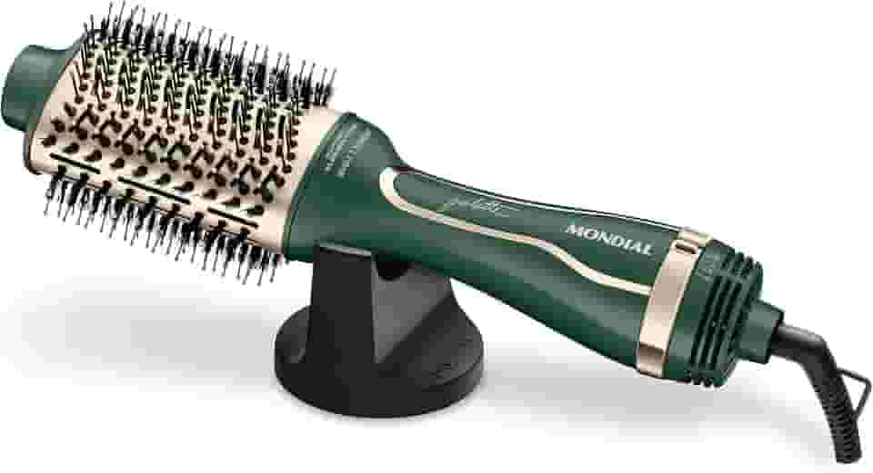 MONDIAL Escova Secadora, Verde, 1200W, Bivolt - ES-JU-02