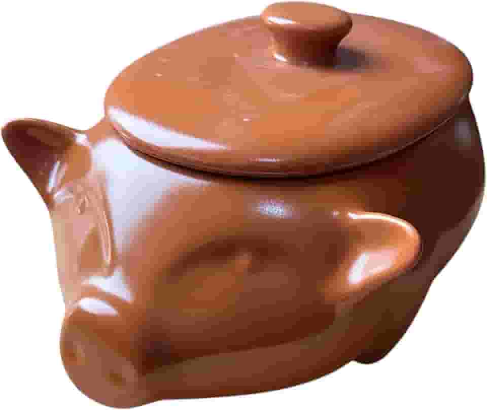 Caçarola Em Formato de Porco Para Feijoada 1,6 Litros