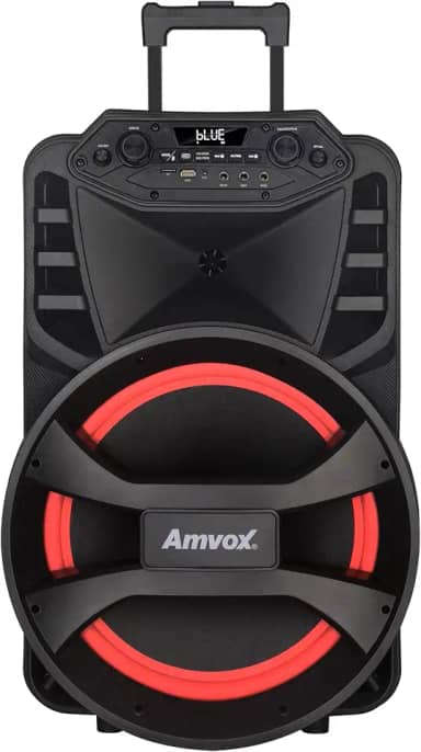 Amvox Caixa de Som Amplificada ACA 880 Vegas SFM - 880W RMS, Bluetooth, Equalizador, USB