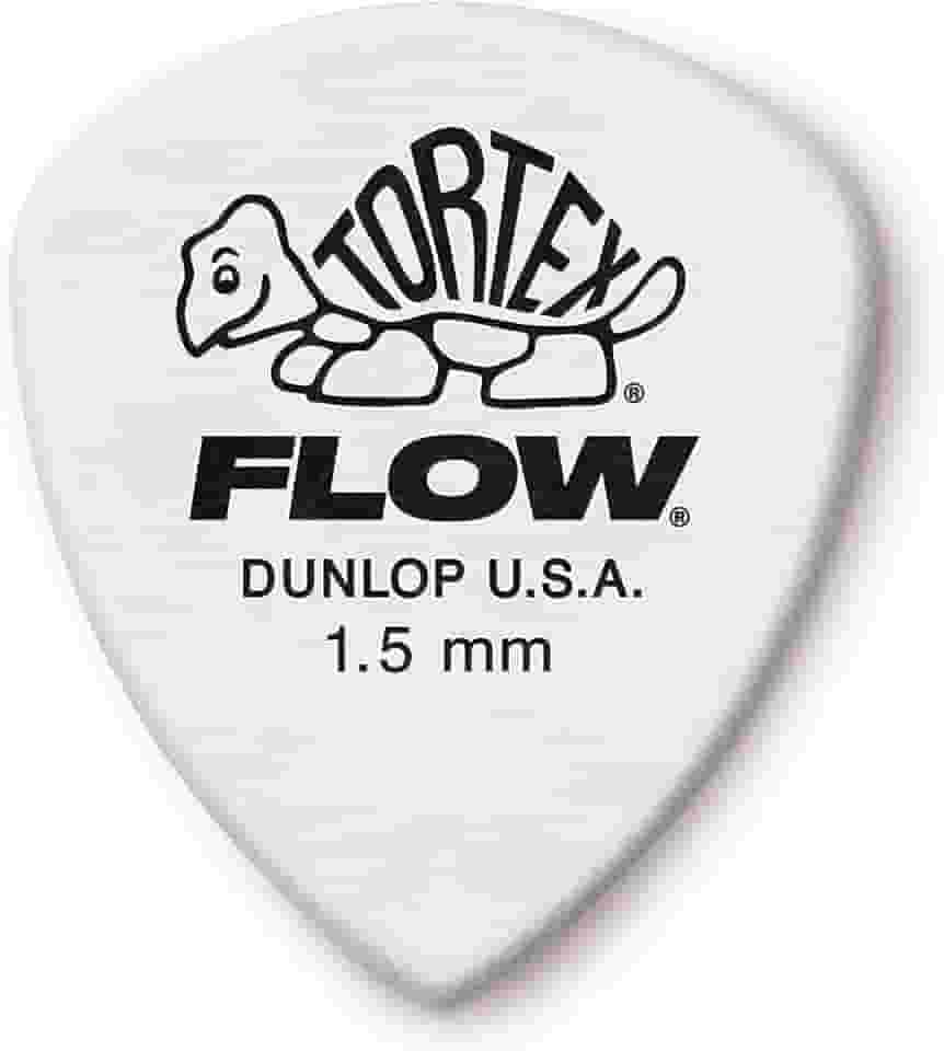 Palhetas para guitarra Jim Dunlop Tortex Flow Standard 558P1.50, 1,5 mm