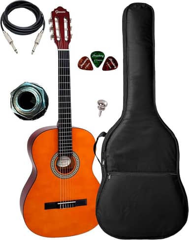 Violão Elétrico Giannini Nylon Start N14 Natural + Capa Luxo