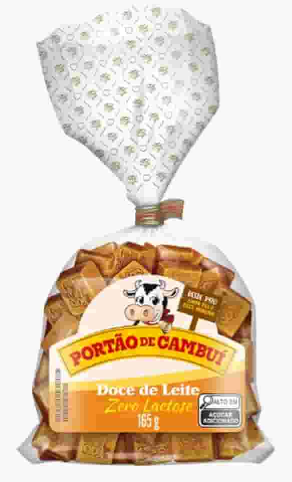 Doce de Leite Zero Lactose Pacote de 165g-Portão de Cambui