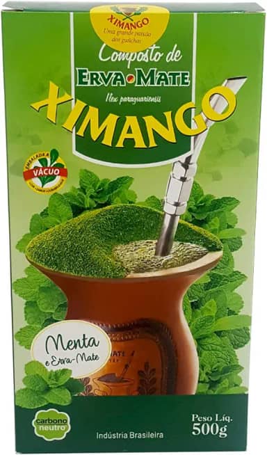 Erva Mate Menta 500 gramas Ximango