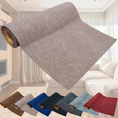 Arranhador Adesivo Protetor - Carpete Premium (Bege, Grande 50cm x 2 Metros)