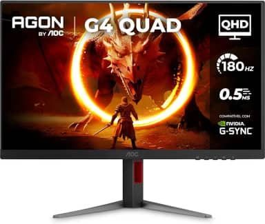 Monitor Gamer AOC AGON QUAD 27' QHD 180Hz 0.5ms IPS HDR10 Base Ajustável Q27G4F