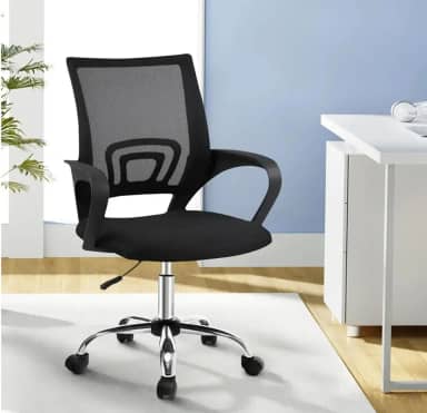 Cadeira de Escritório Ergonômica Stoel Start Home Office Confortável Secretária Giratória Encosto Respirável Mesh