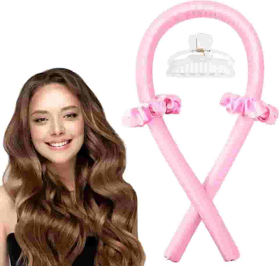 Colorfarm Conjunto de modelador de cachos sem calor, para mulheres, cabelo grosso e fino, antiderrapante