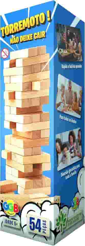 Terremoto Em Madeira 54Pcs