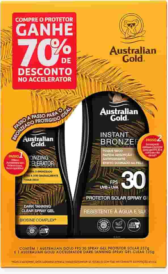 Promopack FPS 30 237ml + Acerador 125ml (70%), Australian Gold