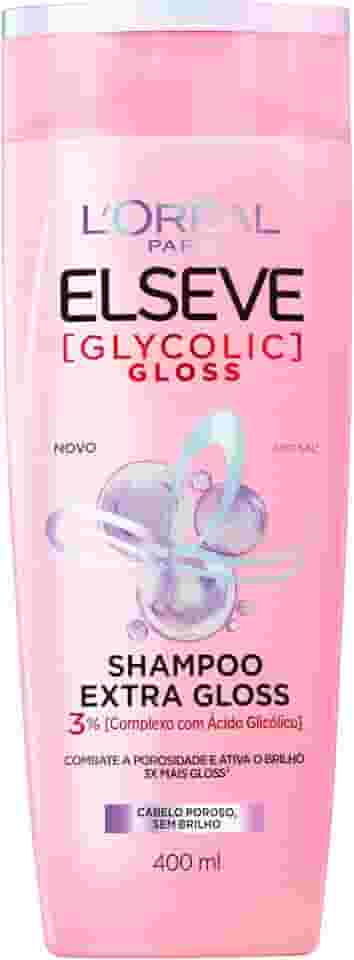 Elseve Haircare, Shampoo L'Oréal Paris Glycolic Gloss, 400ML