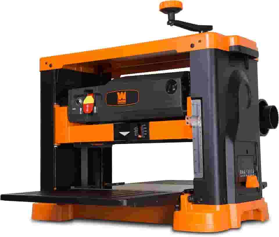 WEN Plaina de bancada em espiral PL1326 de 15 Amp 33 polegadas