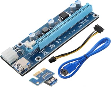 MOLUCKFU Placa adaptador de GPU externa para laptop com cabo USB aumenta a capacidade de expansão de energia gráfica para jogos e multimídia