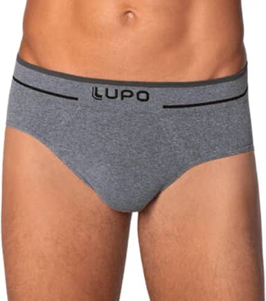 Cueca Slip Seamless Sem Costura Masculino Fio Texturizado Adulto