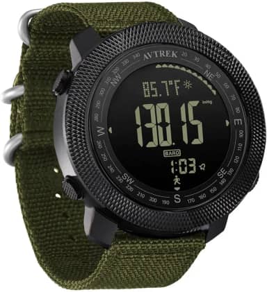 masculino esporte ao ar livre tático sobrevivência relógios caminhadas relógio de pulso digital inteligente natação militar do exército altímetro barômetro bússola relógios