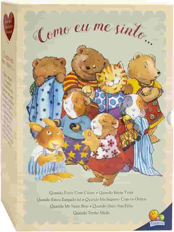 Box com 7 Livros Como Eu Me Sinto