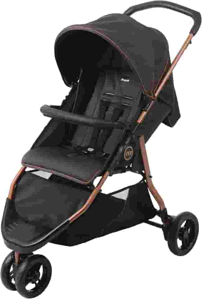 Carrinho de Bebê CR3 Gray Cobre até 15 Kg Grafite Burigotto