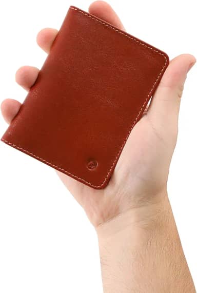 Carteira Masculina Couro Legítimo Proteção RFID RG CNH Cartões Notas Couro50 620