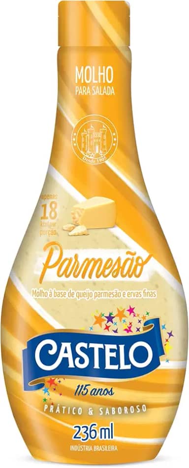Castelo Molho P/ Salada Parmesão (236 Ml) Sabor 236 Ml