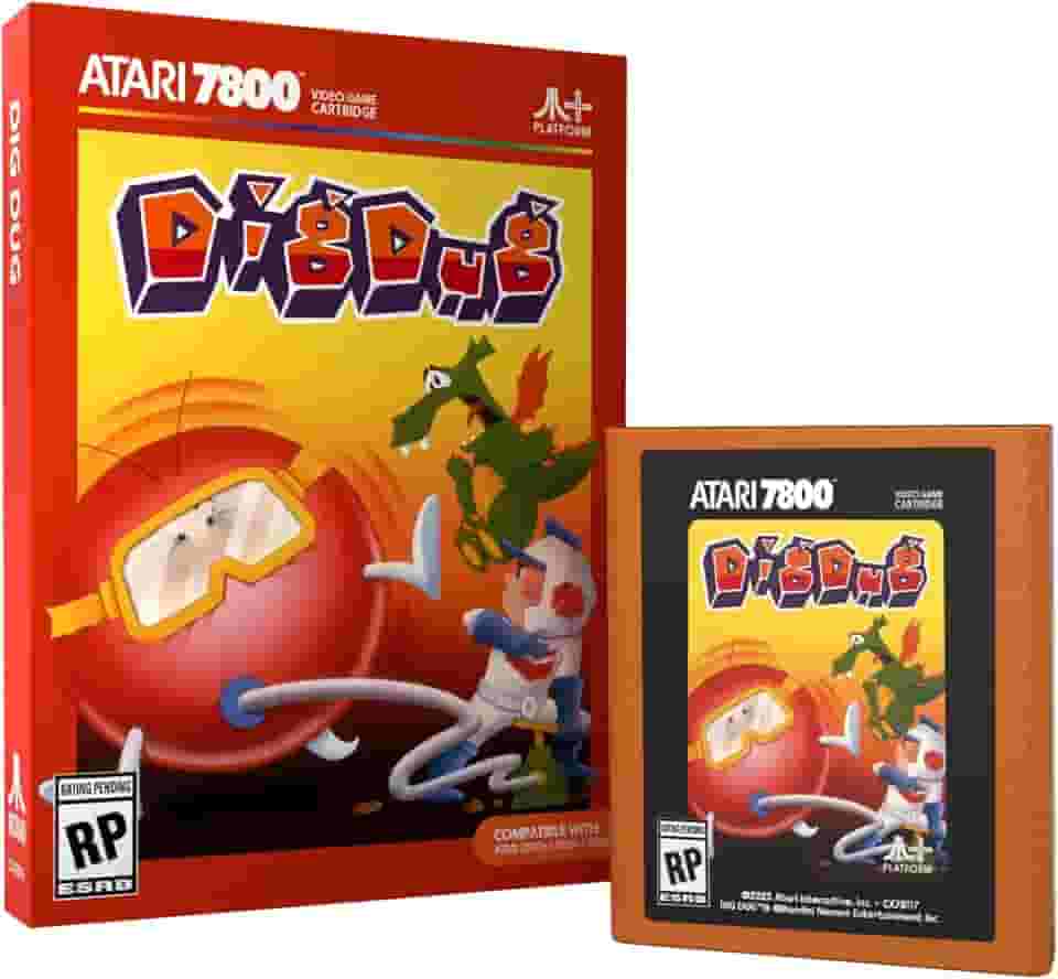 DIG DUG 7800 – Atari 7800 Game Cartridge