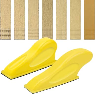 Windspeed 2+70 peças mini lixadeira de detalhes, lixadeiras de dedo para micro lixadeira de madeira para trabalho detalhado, lixadeira de dedo para artesanato pequenos projetos, inclui 40 60 80 120 150 220 400 lixa de grão