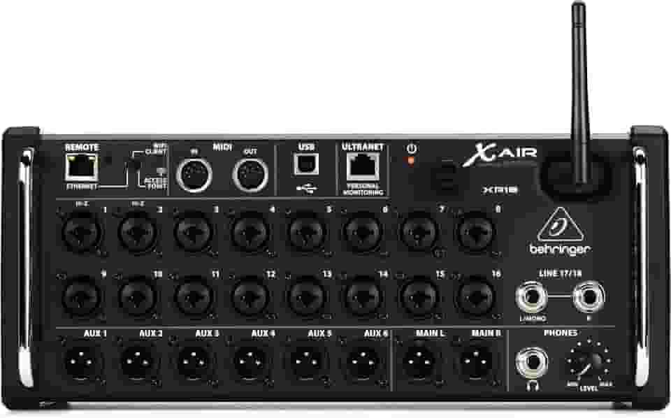 Behringer XR18 Mesa de Som Digital com 18 canais