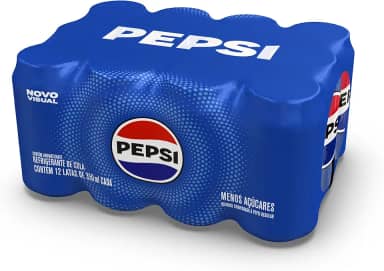 Pack de Refrigerante Pepsi Lata 350ML 12 Unidades