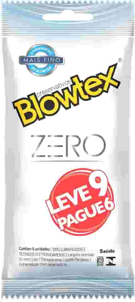 Blowtex Preservativo Zero Leve 9 Pague 6 unidades