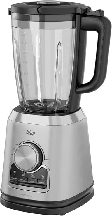 WAP Liquidificador com Copo de Vidro WAP WB2000 2 Litros com Velocidade Variável 900W 127V