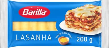 Barilla Massa Com Ovos Lasanha 200G