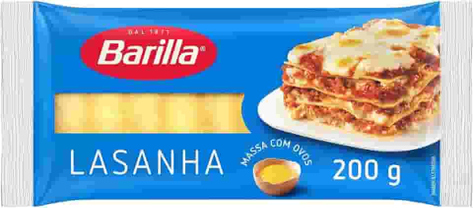 Barilla Massa Com Ovos Lasanha 200G
