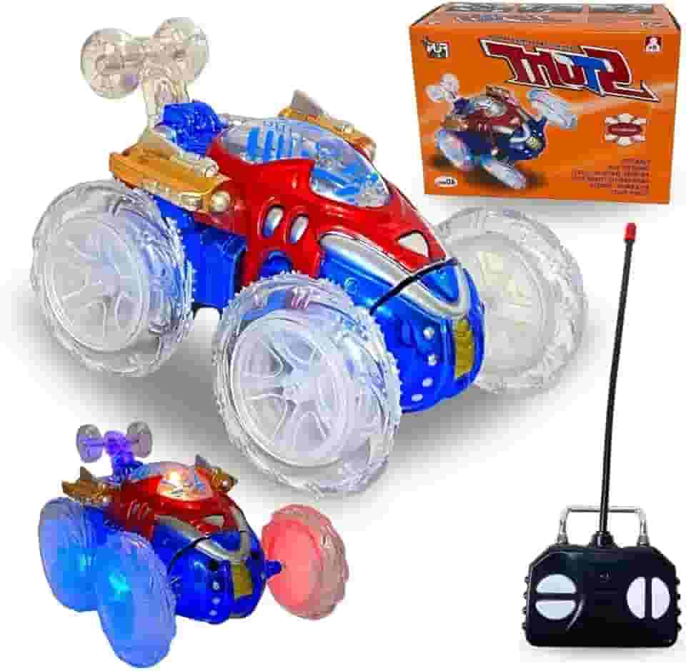 Carro de Controle Remoto Dasher 360° com Luz