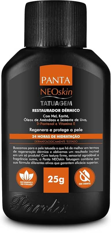 Panta Neoskin - Hidratante Para Tatuagem e Restaurador Dérmico 25g