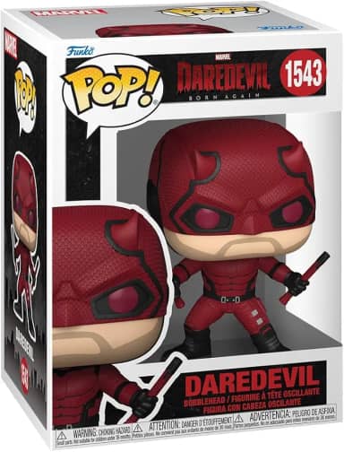 Funko Pop! Marvel: Daredevil Born Again - Matt Murdock - Figura de vinil colecionável - ideia de presente - Mercadoria oficial - Brinquedos para crianças e adultos - Fãs de TV - boneco para