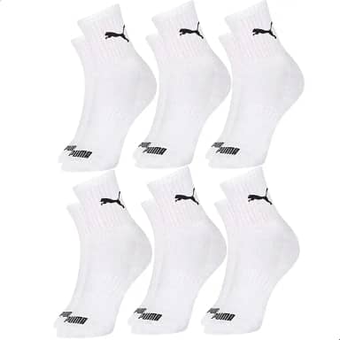 Kit 6 Pares Meia Puma Cano Médio Alto Academia Esportiva