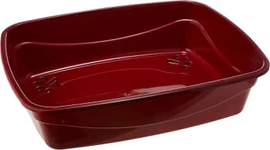 Pet Injet Bandeja Alta Cat Plus Grandee Vermelha Para Gatos