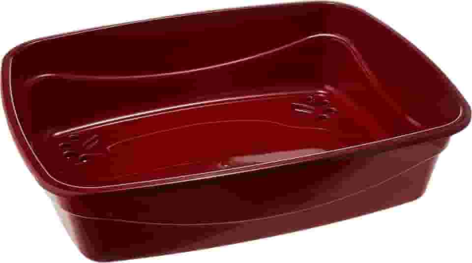 Pet Injet Bandeja Alta Cat Plus Grandee Vermelha Para Gatos