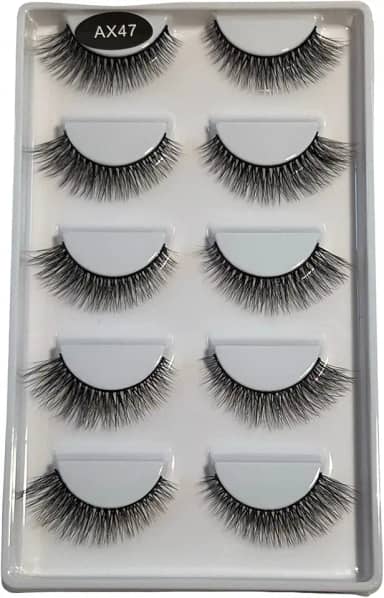 Le Vangee - 5 Pares de Cílios Profissional Para Atendimento | AX47