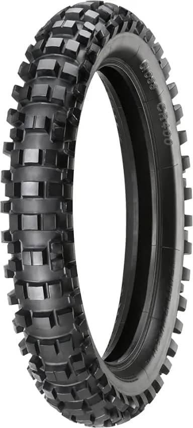 Pneu Traseiro Honda NXR Bros Todas Xre 190 Crosser 150 Vipal 100/90-17 CR400 Cravudo Trilha Off Road