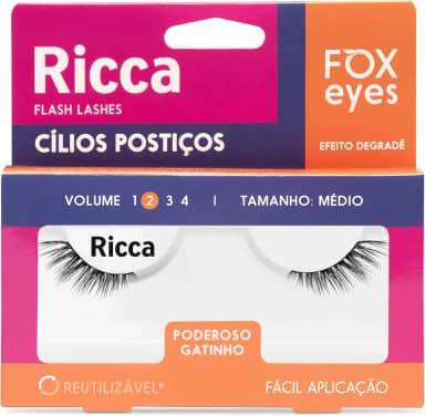 RICCA CILIOS FOX EYES PODEROSO GATINHO