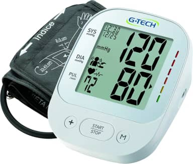 G-tech Aparelho de pressão digital de braço LA800, Cor: Branca