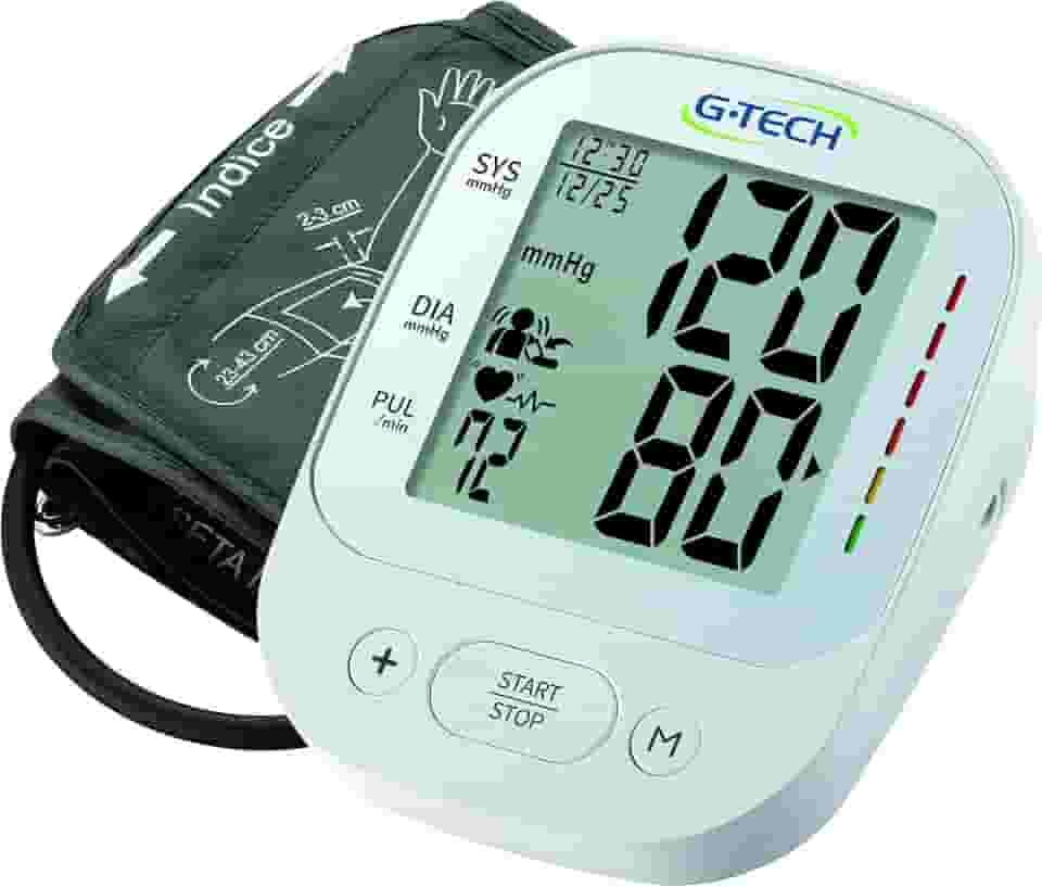 G-tech Aparelho de pressão digital de braço LA800, Cor: Branca