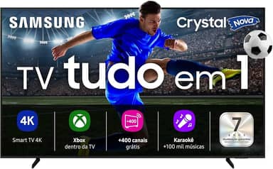Samsung Smart TV 43" Crystal UHD 4K U8100F 2025