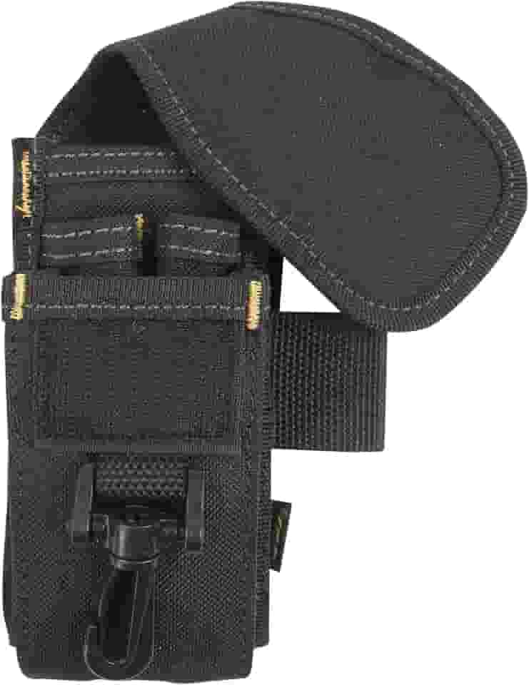 CLC Custom Leathercraft Suporte para celular/ferramenta com 5 bolsos - 1105